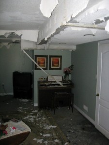 water damage